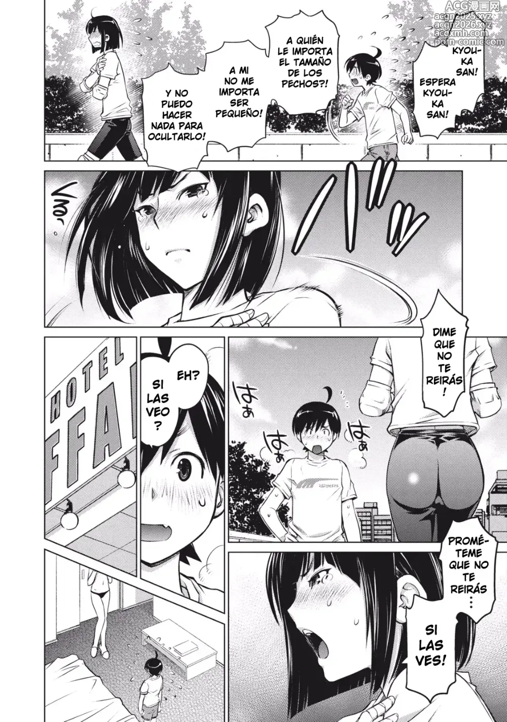 Page 10 of manga Charla sobre pechos planos