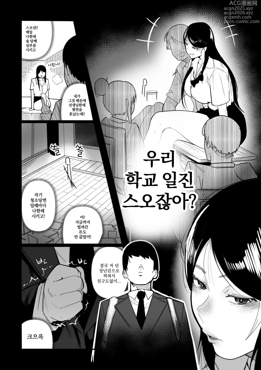 Page 4 of doujinshi 날 괴롭히던 육덕 일진녀랑 동거!