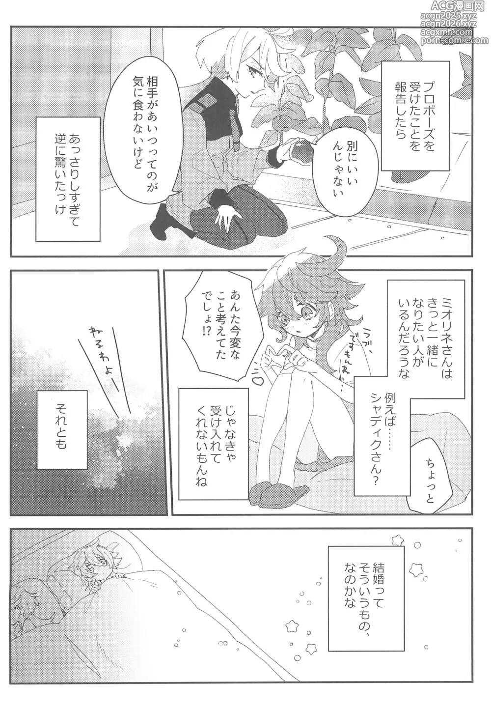 Page 15 of doujinshi Moshi Anata to Konyaku Shita no Nara