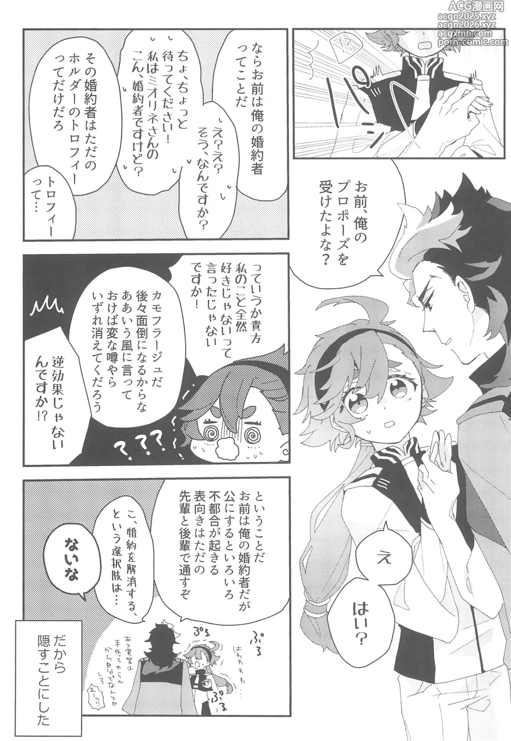 Page 38 of doujinshi Moshi Anata to Konyaku Shita no Nara