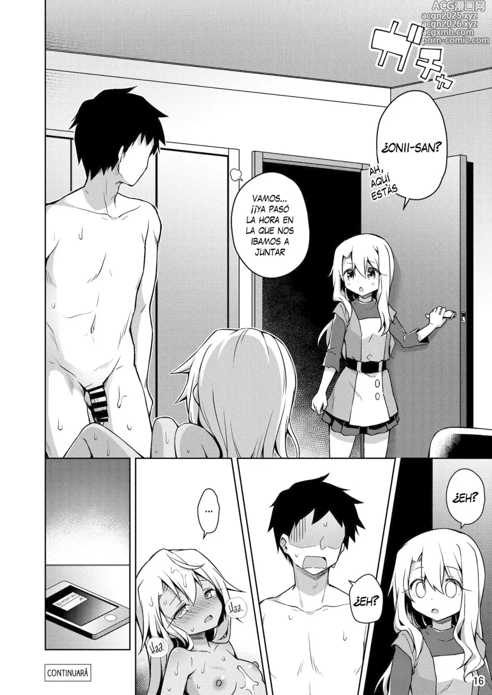 Page 16 of doujinshi Kuro ga Illya (4) no Furi shite Ecchi suru Hon - Un libro sobre Kuro que se hace pasar por Illya y termina teniendo sexo
