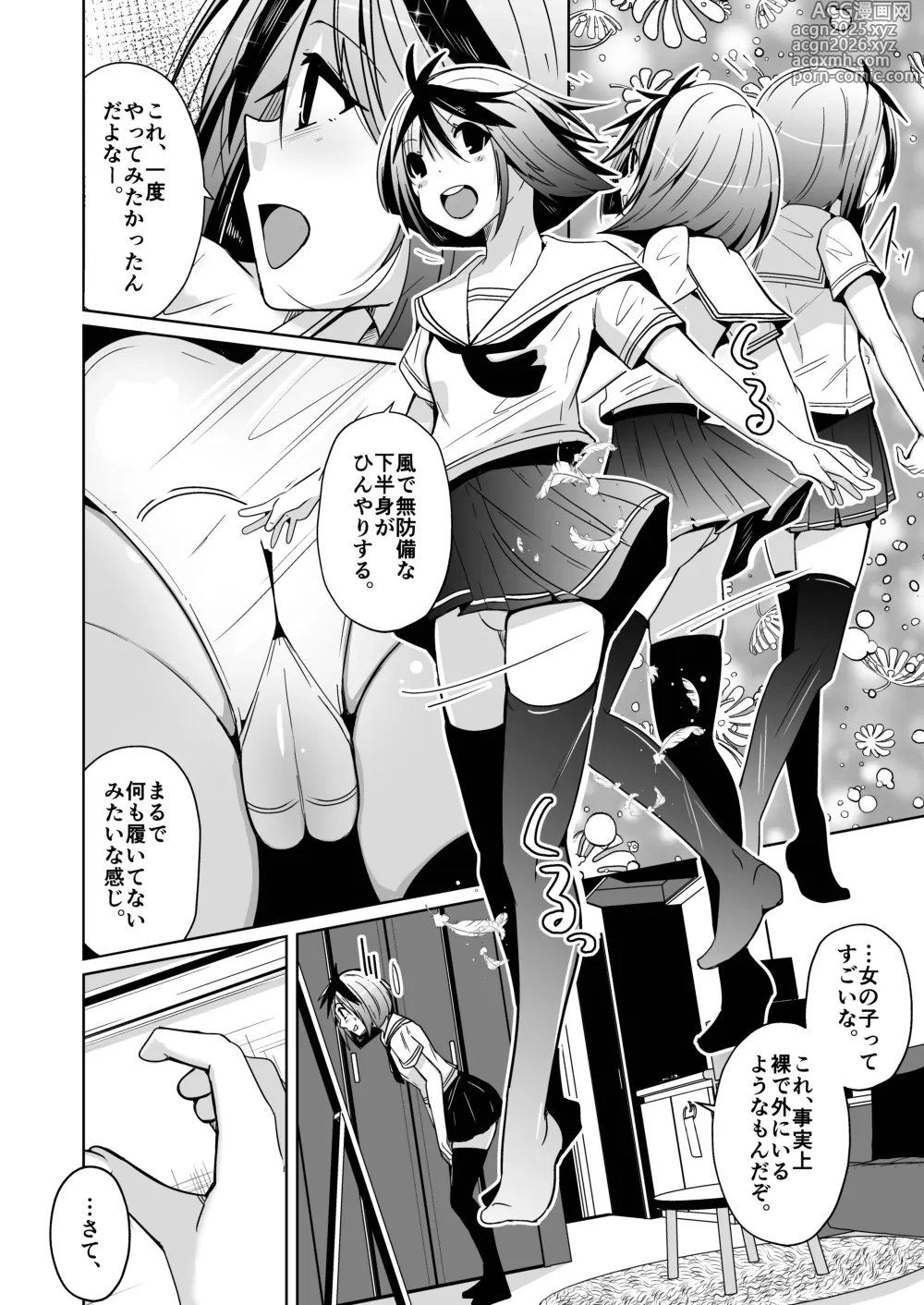 Page 20 of doujinshi トランス・セクシャル・フェティッシュ!=THE REAL Avatar= 現実反映VR_MR TSF