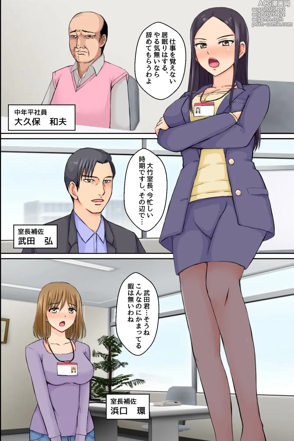 Page 5 of doujinshi Sennou Sareta Office Joshi-tachi ~Namaiki OL ni Oshioki o! Teihen Shain ga Bijo OL-tachi o Hatsujou Sasete Seishori Dougu ni Kaetatta w~