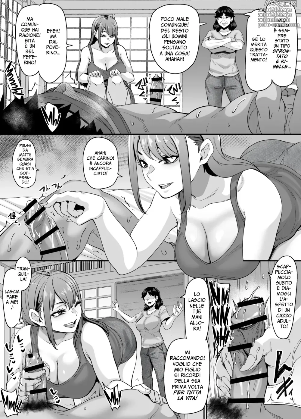 Page 13 of doujinshi Tradizioni Depravate in un Villaggio Pieno di Donne