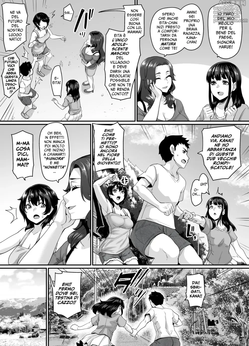 Page 4 of doujinshi Tradizioni Depravate in un Villaggio Pieno di Donne