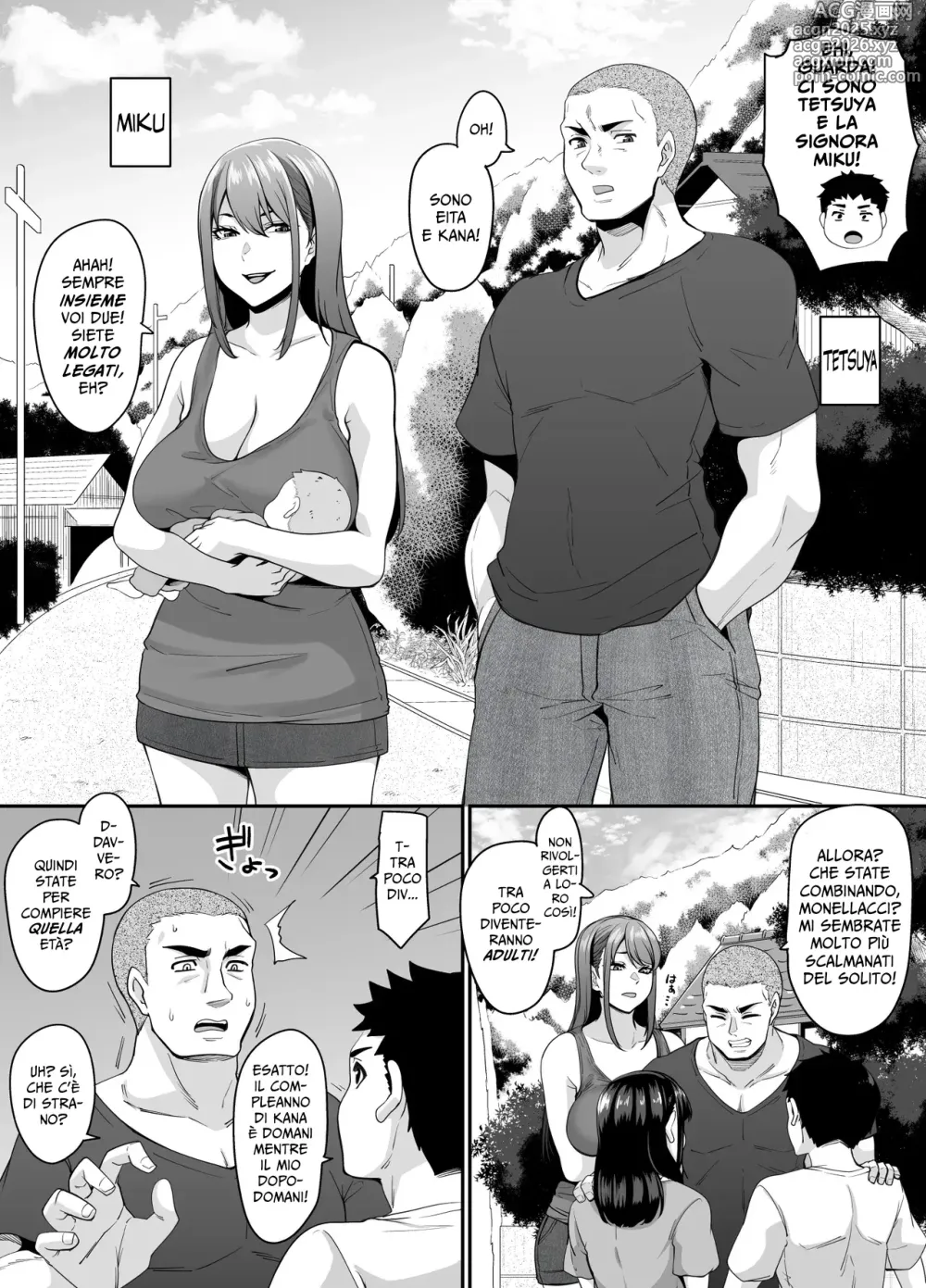 Page 5 of doujinshi Tradizioni Depravate in un Villaggio Pieno di Donne
