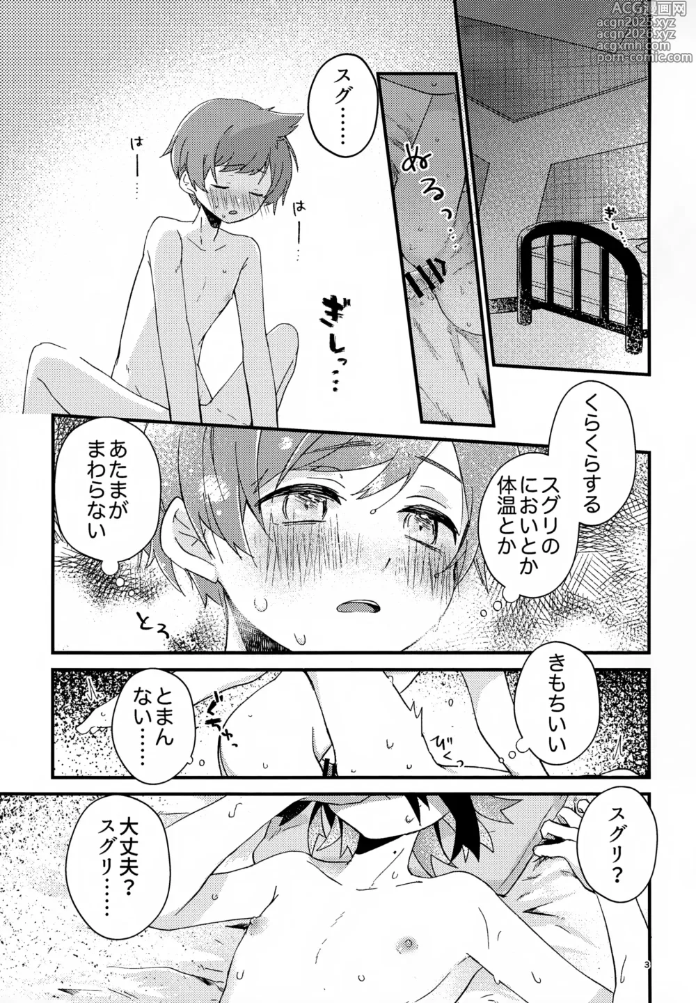 Page 3 of doujinshi Shosen! Haiboku! Revenge Match!