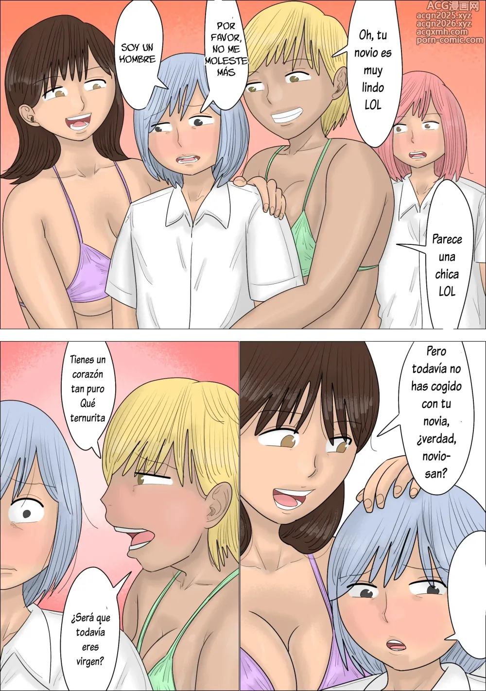 Page 6 of doujinshi Ippan Couple Gyaku NTR Kikaku ~AV Joyuu ni Ikasaretara Sex~Spanish]