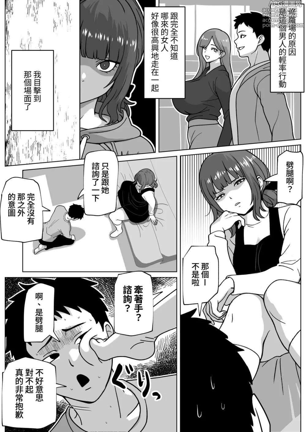 Page 3 of doujinshi Uwakimono ni wa Osu Ana Ijime
