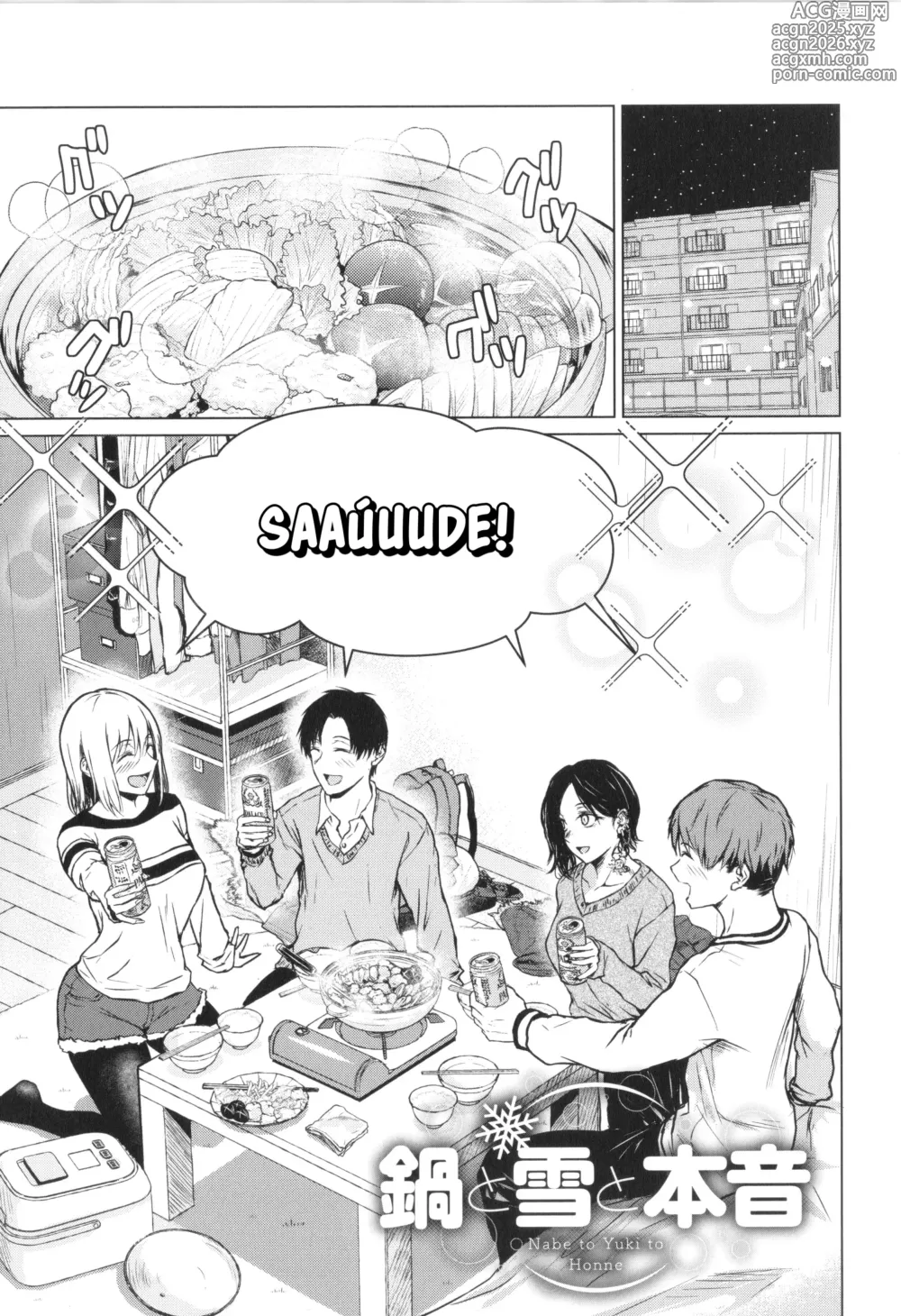 Page 1 of manga Nabe to Yuki to Honne