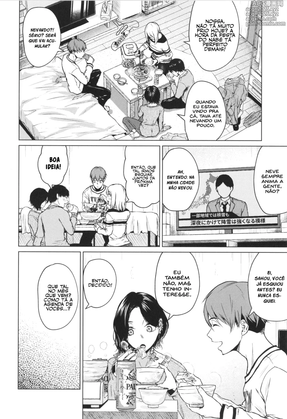 Page 2 of manga Nabe to Yuki to Honne