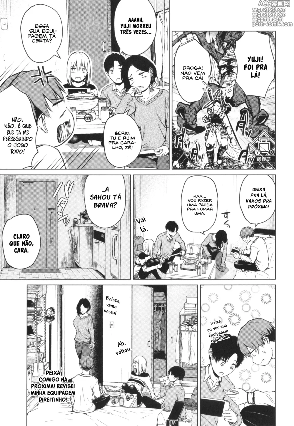 Page 3 of manga Nabe to Yuki to Honne