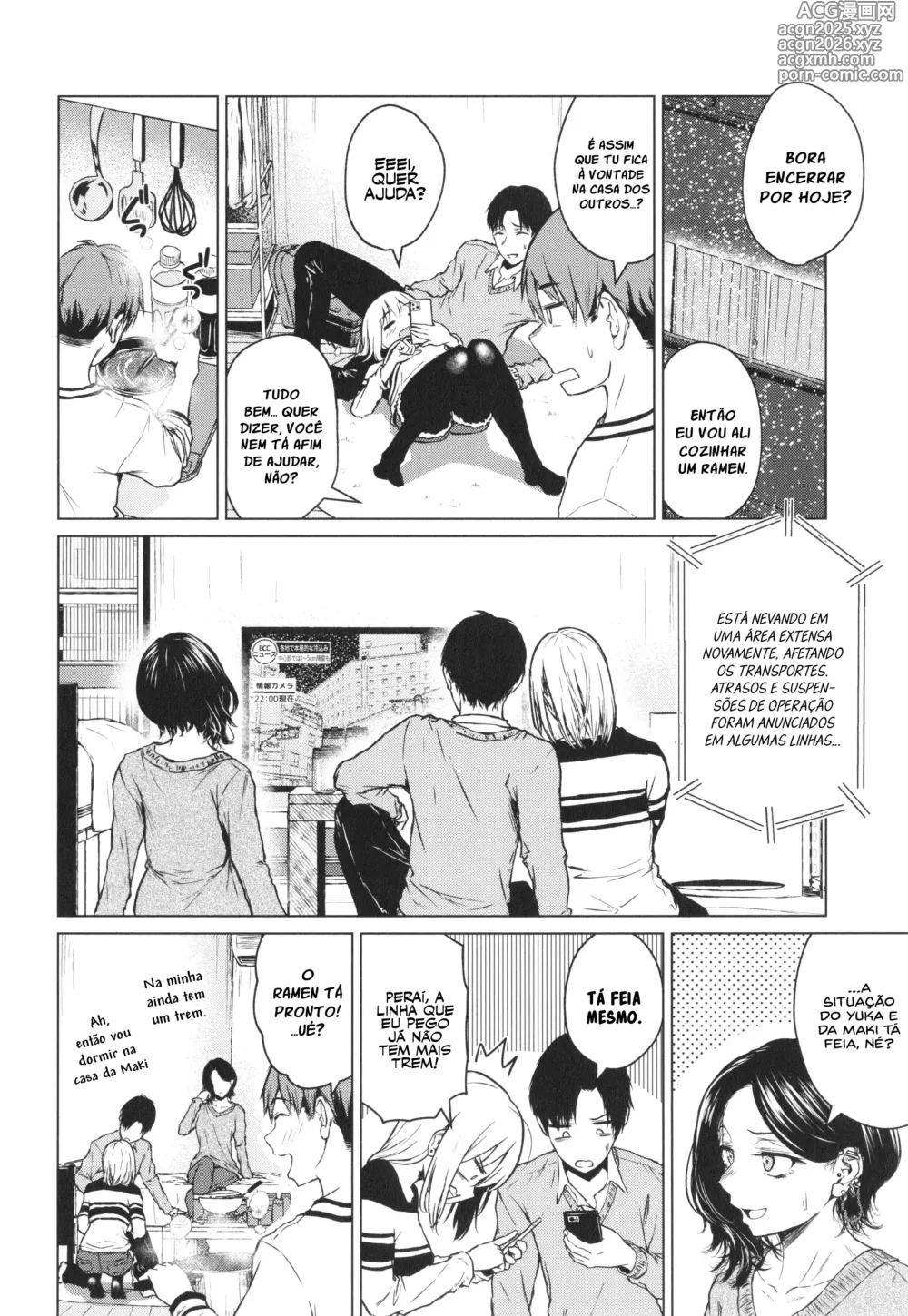 Page 4 of manga Nabe to Yuki to Honne