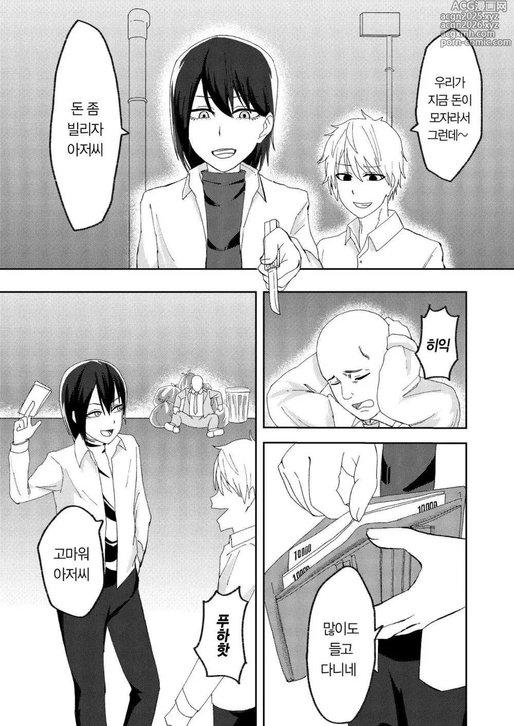 Page 3 of doujinshi Katsuage ni Akita kara P-katsu Sagi Shitemita!