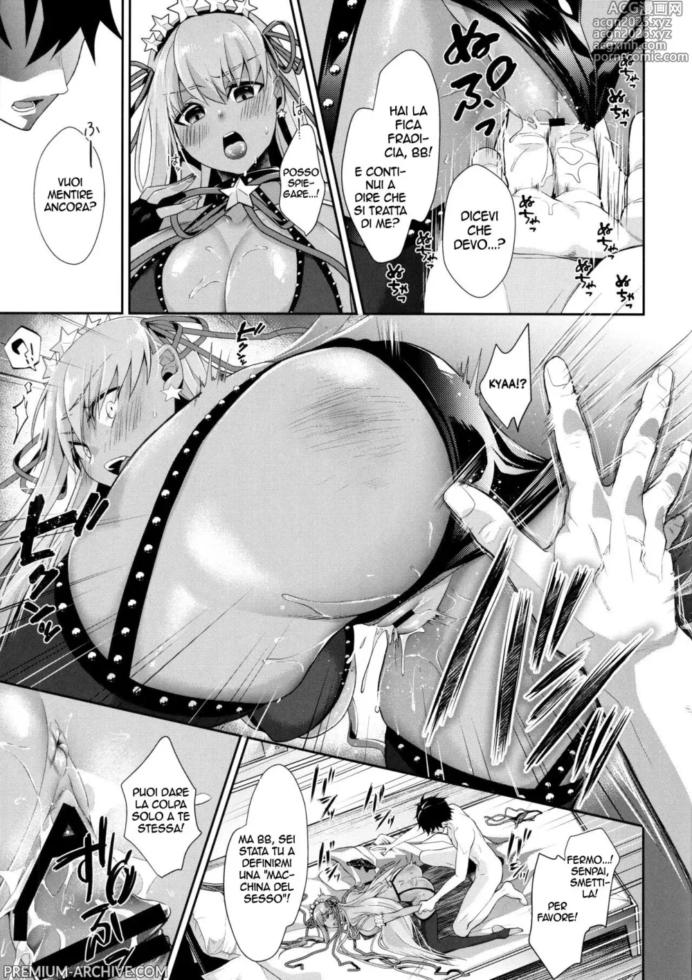 Page 11 of doujinshi La Sconfitta di una BB Mto Viziata !