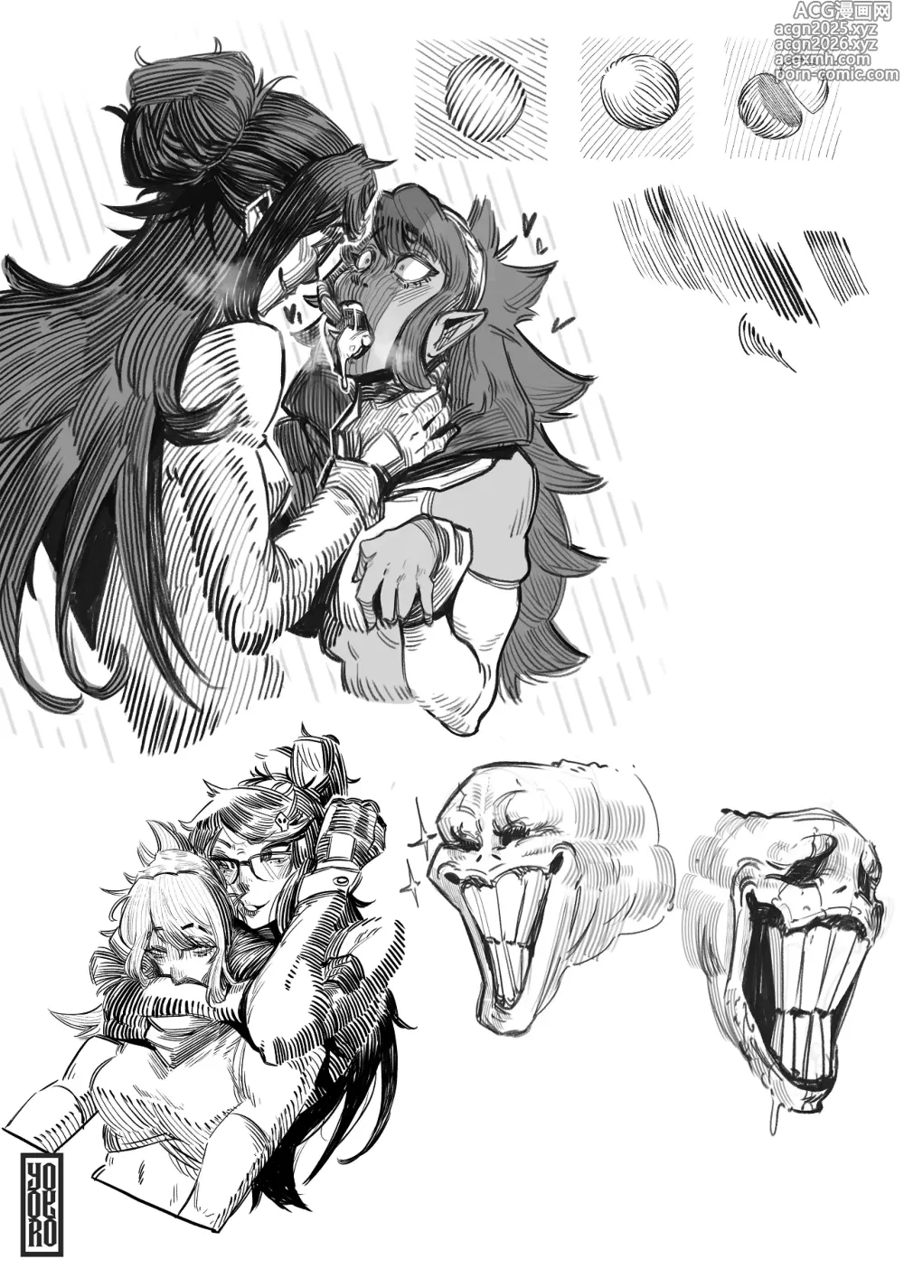 Page 10 of imageset Random Sketches and WIPs