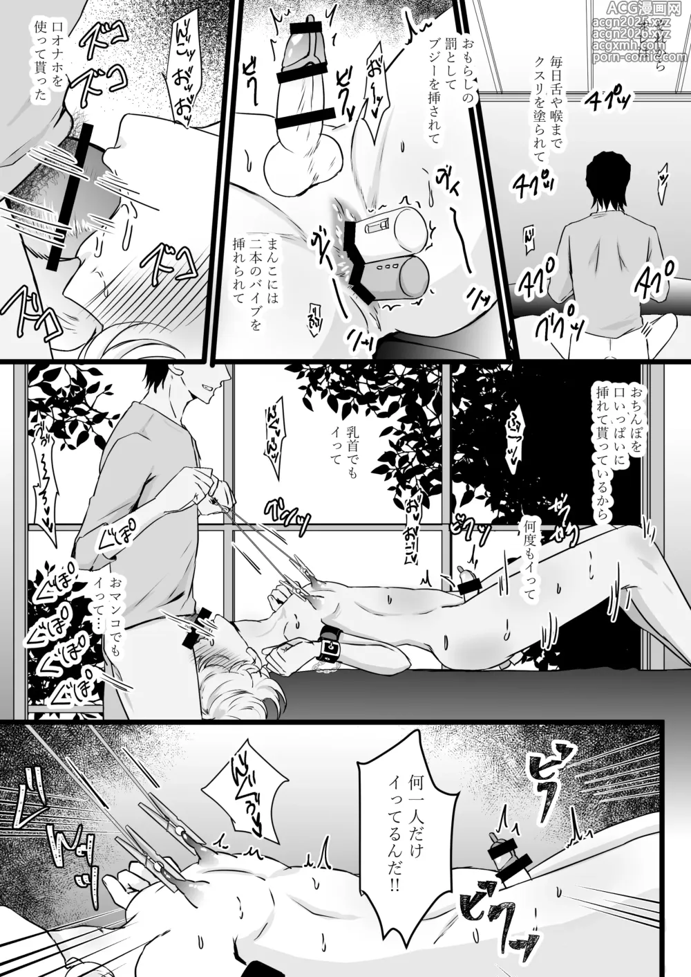 Page 56 of doujinshi Jinsei Nametetara Ochinpo Dorei ni Saremashita