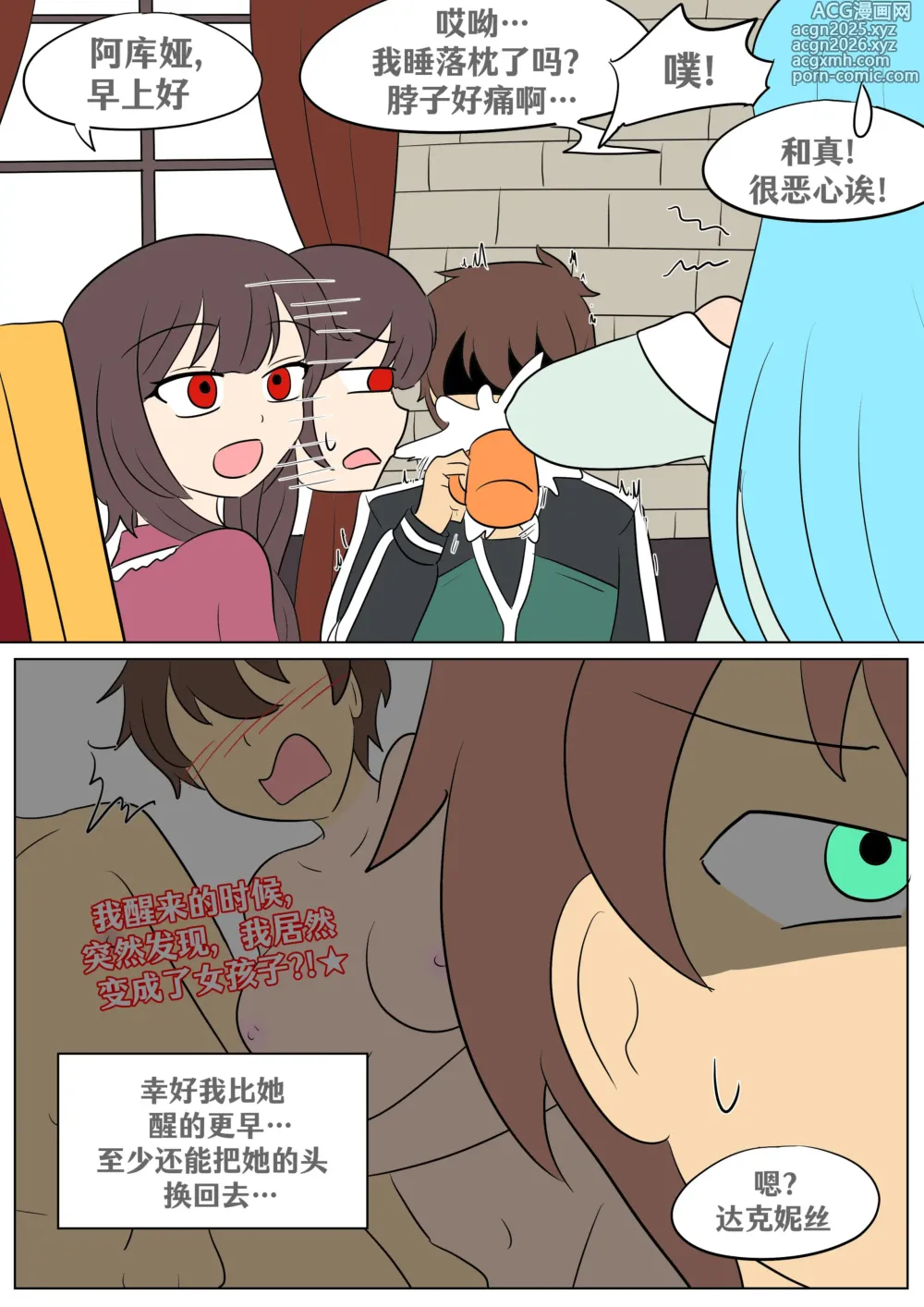 Page 15 of doujinshi Konosuba: New Skill