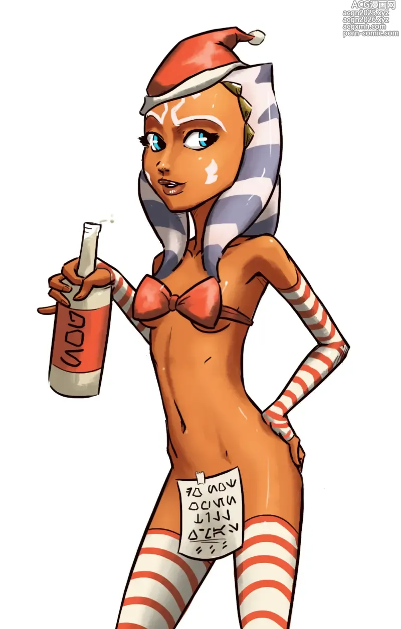 Page 1 of imageset Ahsoka Tano Christmas and photo set - tourbillon