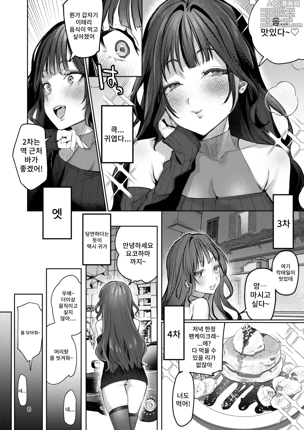 Page 7 of doujinshi 고압적인 여친의 훈육 방식