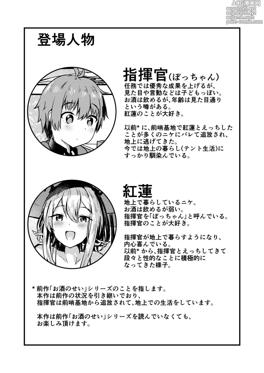 Page 2 of doujinshi Guren to Boku