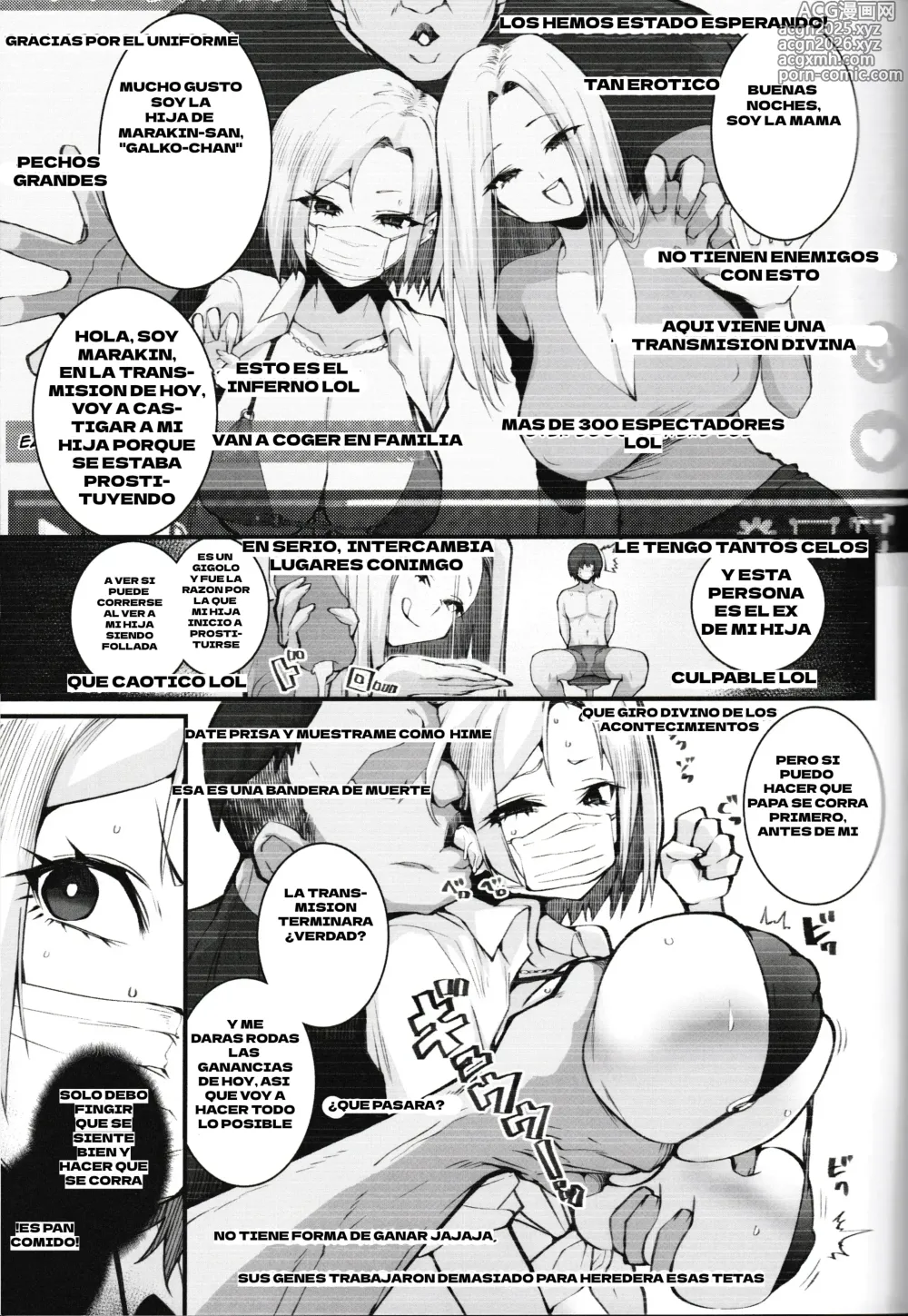Page 6 of doujinshi La Forma en la que Madre e Hija Gals Ganan Dinero