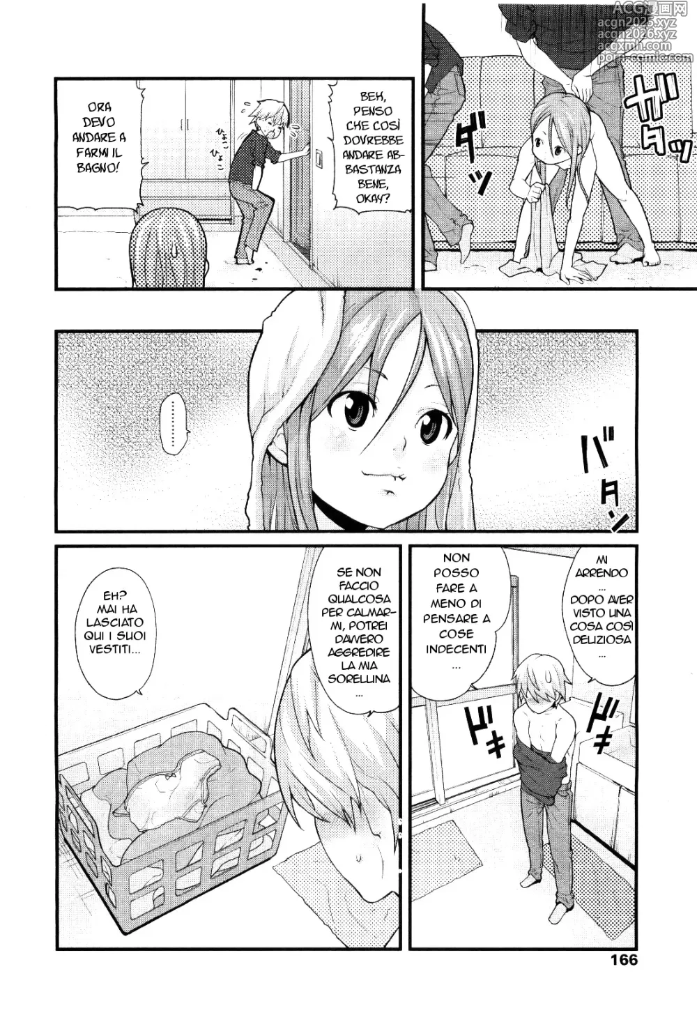 Page 4 of manga La Trappola della Sorellina
