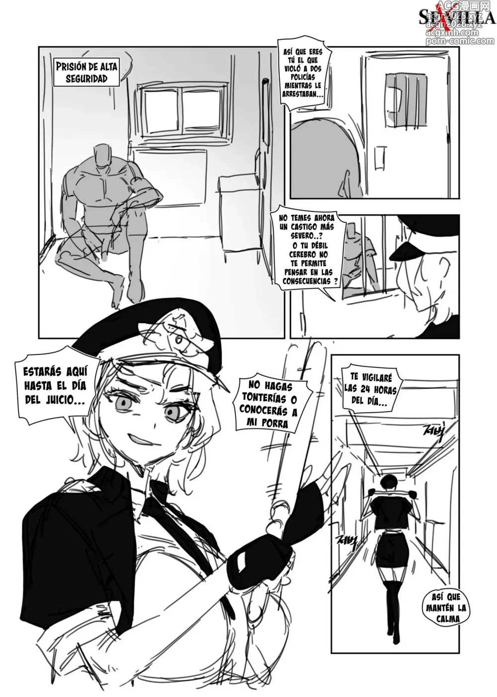 Page 10 of manga JUICIO A REY ALFA