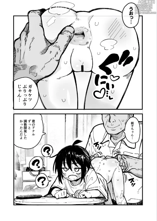 Page 4 of doujinshi おじさんが純子ちゃんのケツ穴を舐めるだけ