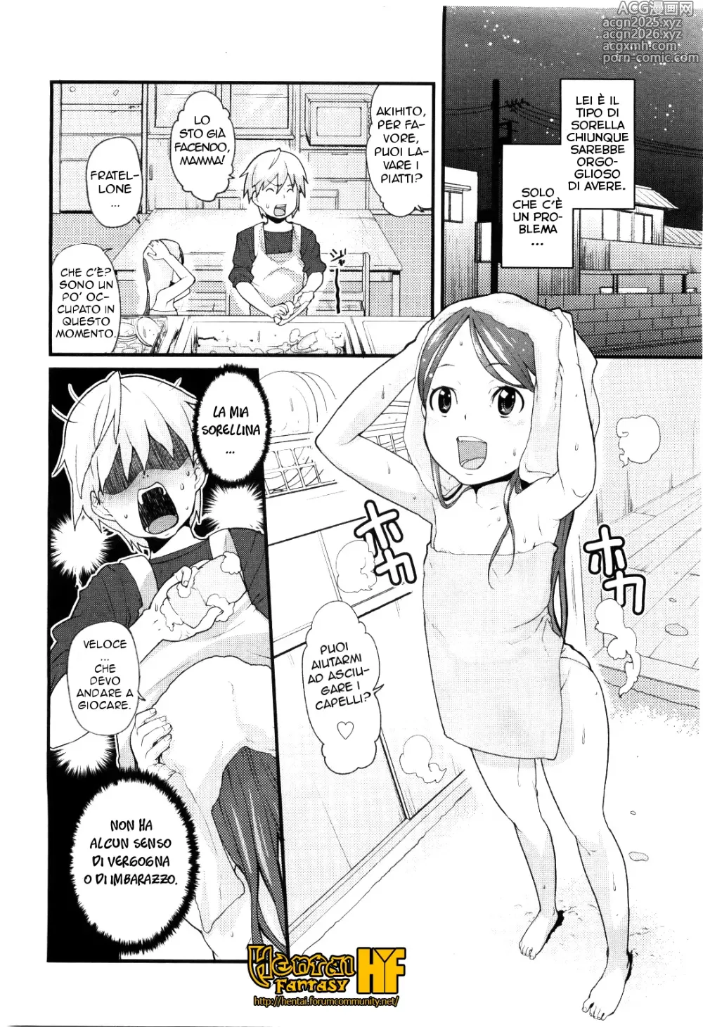 Page 2 of manga La Trappola della Sorellina