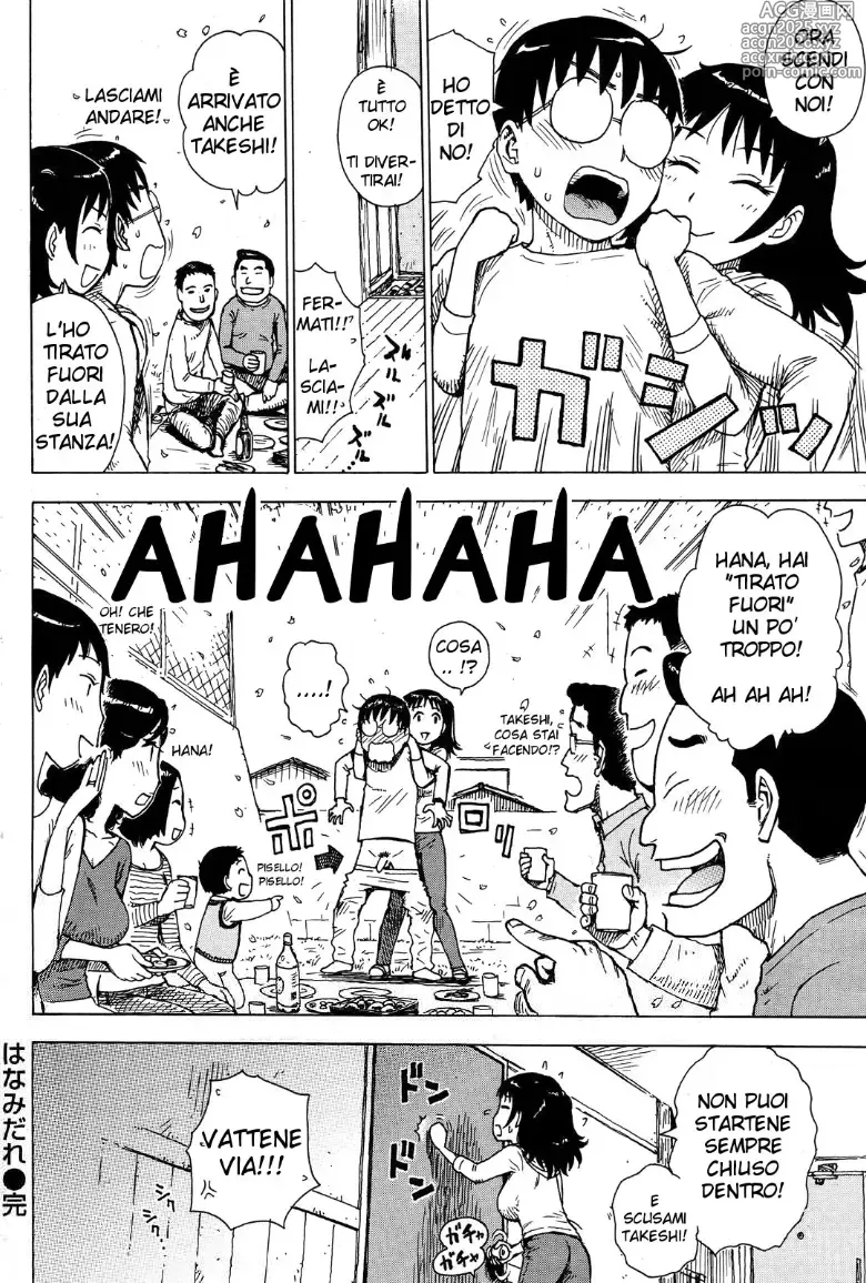 Page 16 of manga Hanamidare