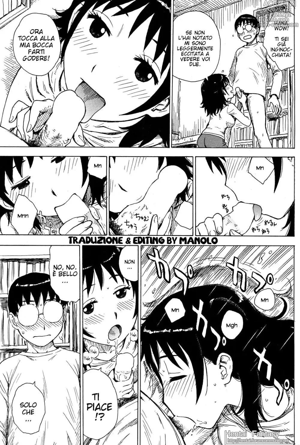 Page 9 of manga Hanamidare