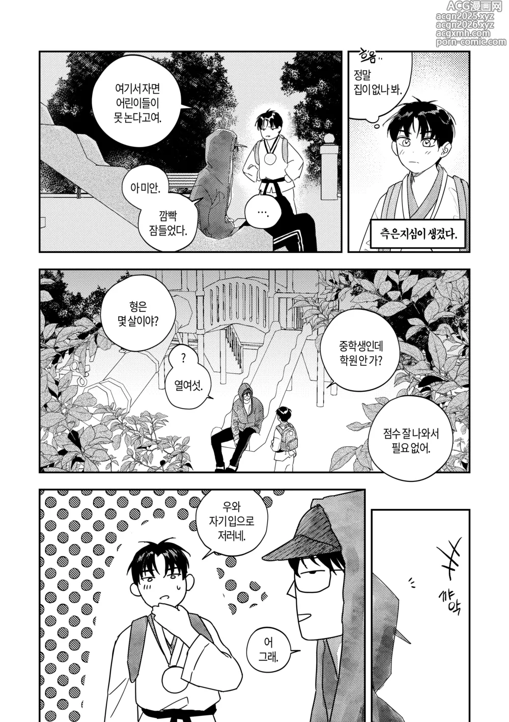 Page 8 of doujinshi What, meeting milk-drinking bread