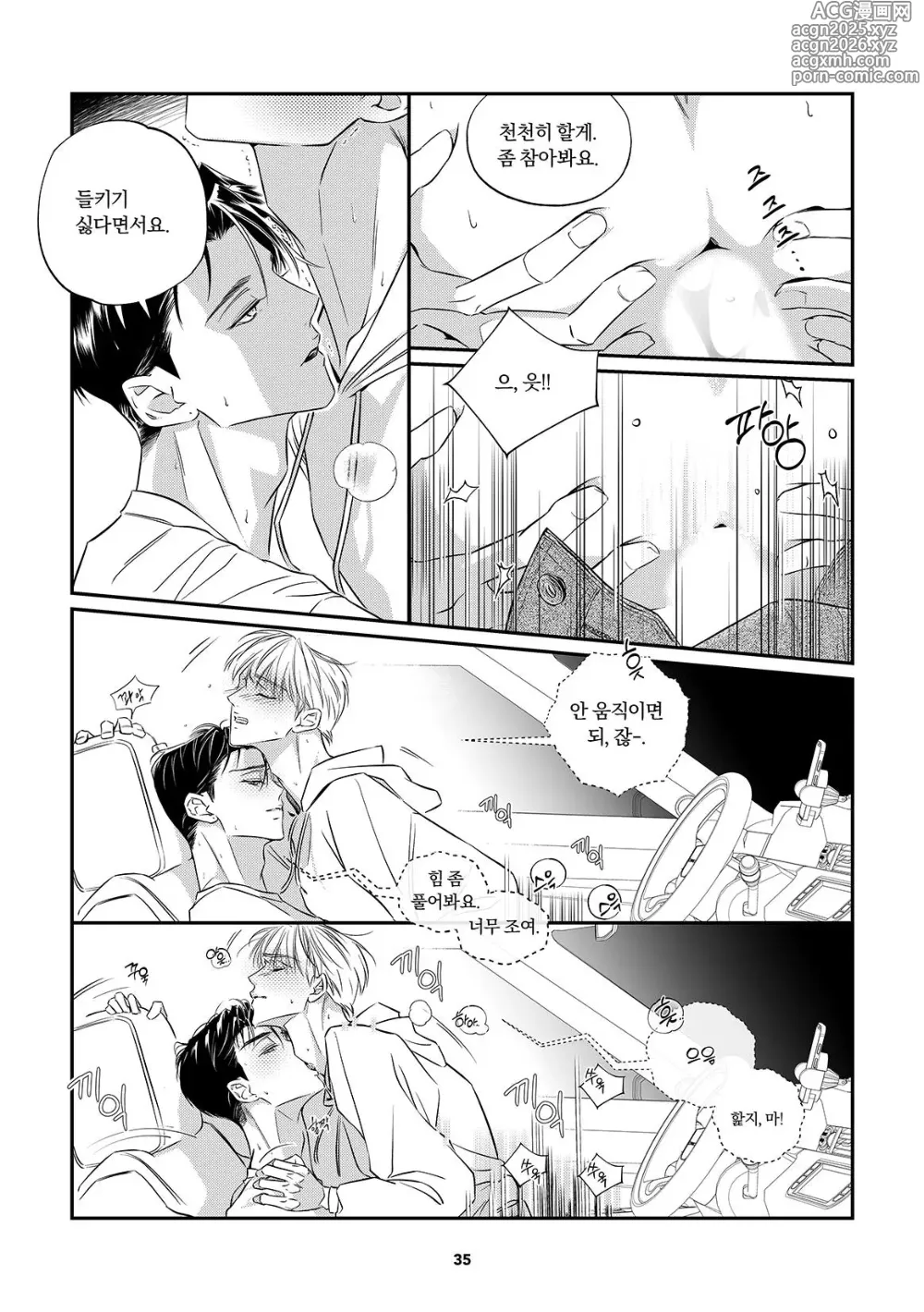 Page 36 of doujinshi Its just the way home