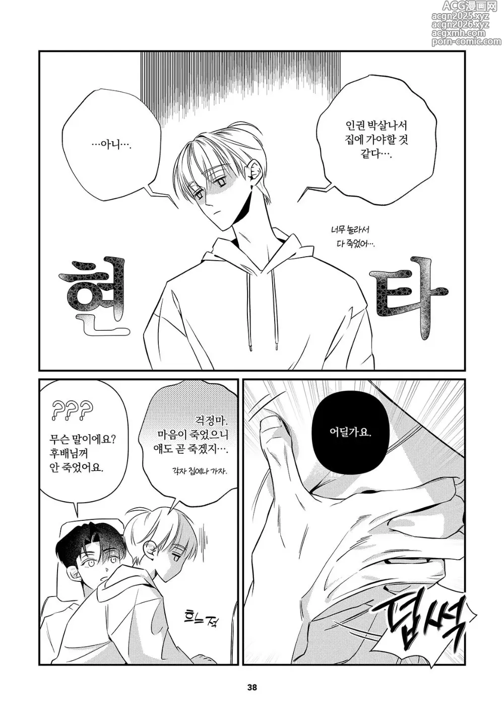 Page 39 of doujinshi Its just the way home