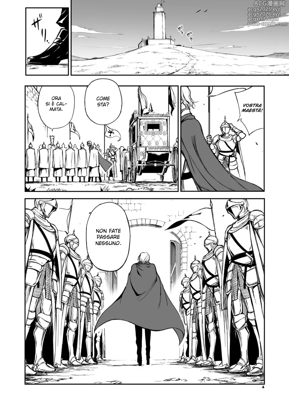Page 3 of doujinshi Elf Education. Cap 1.