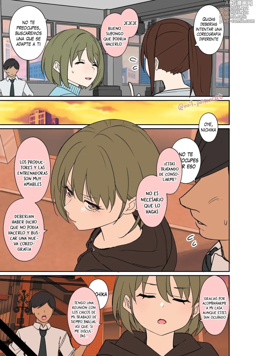 Page 2 of doujinshi Una historia sobre hacerle cosas malas a Nichika Nanakusa completamente ebria
