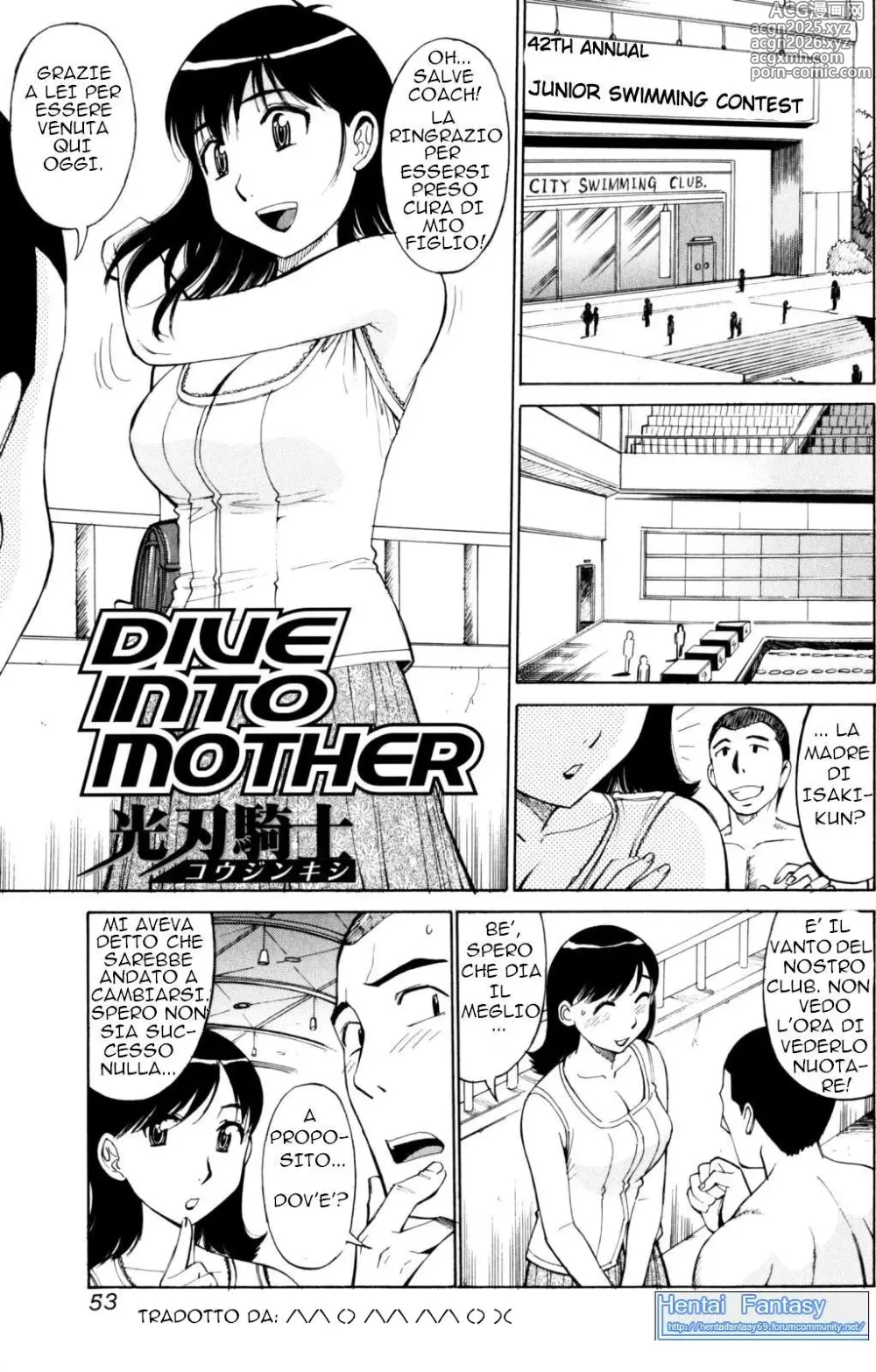 Page 1 of manga Dive Into Mother