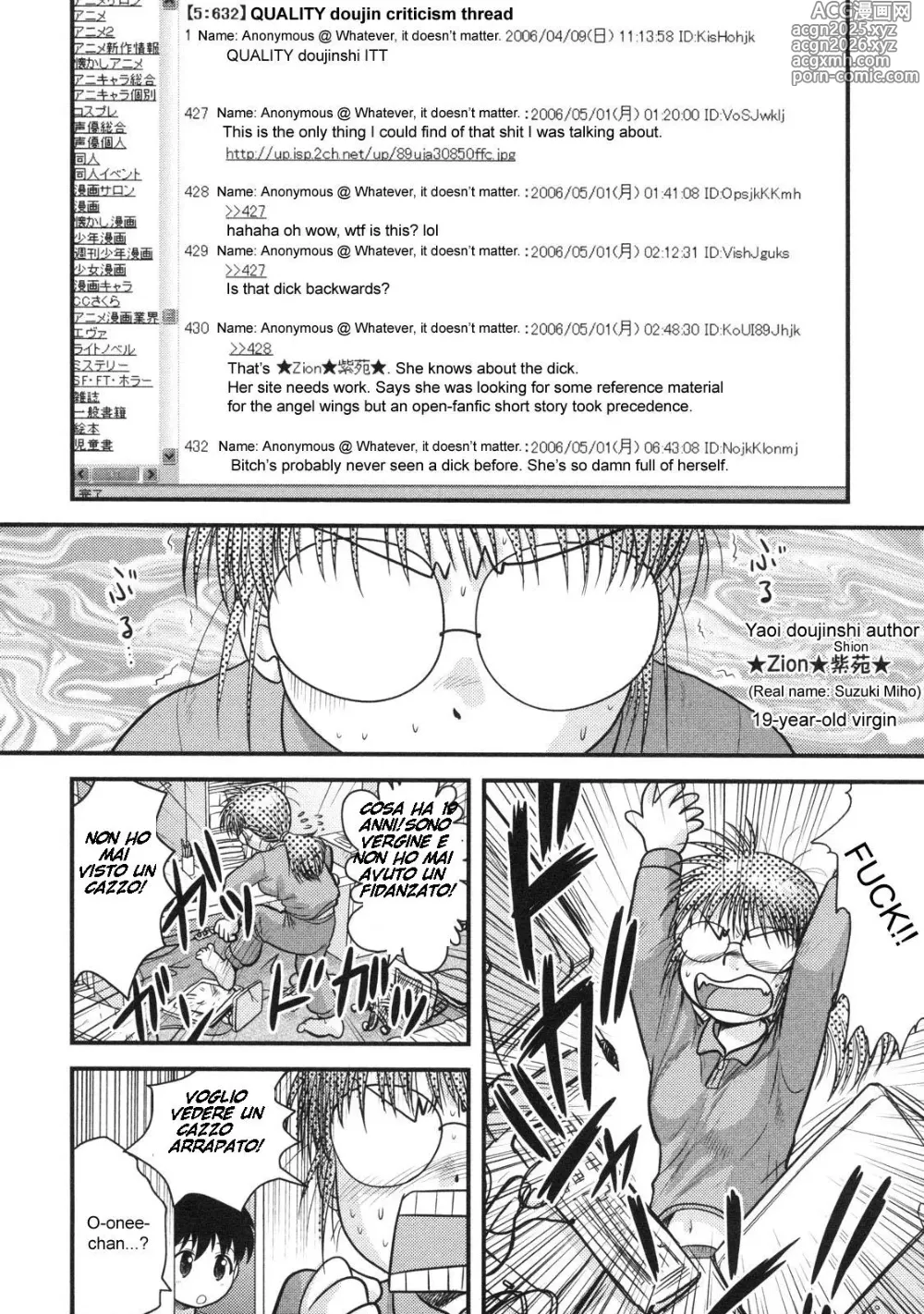 Page 6 of manga How She Changed Her Genre