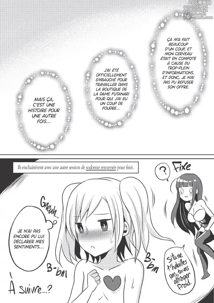Page 20 of doujinshi Coup de Foudre pour une Gothique FUTANARI Chap1