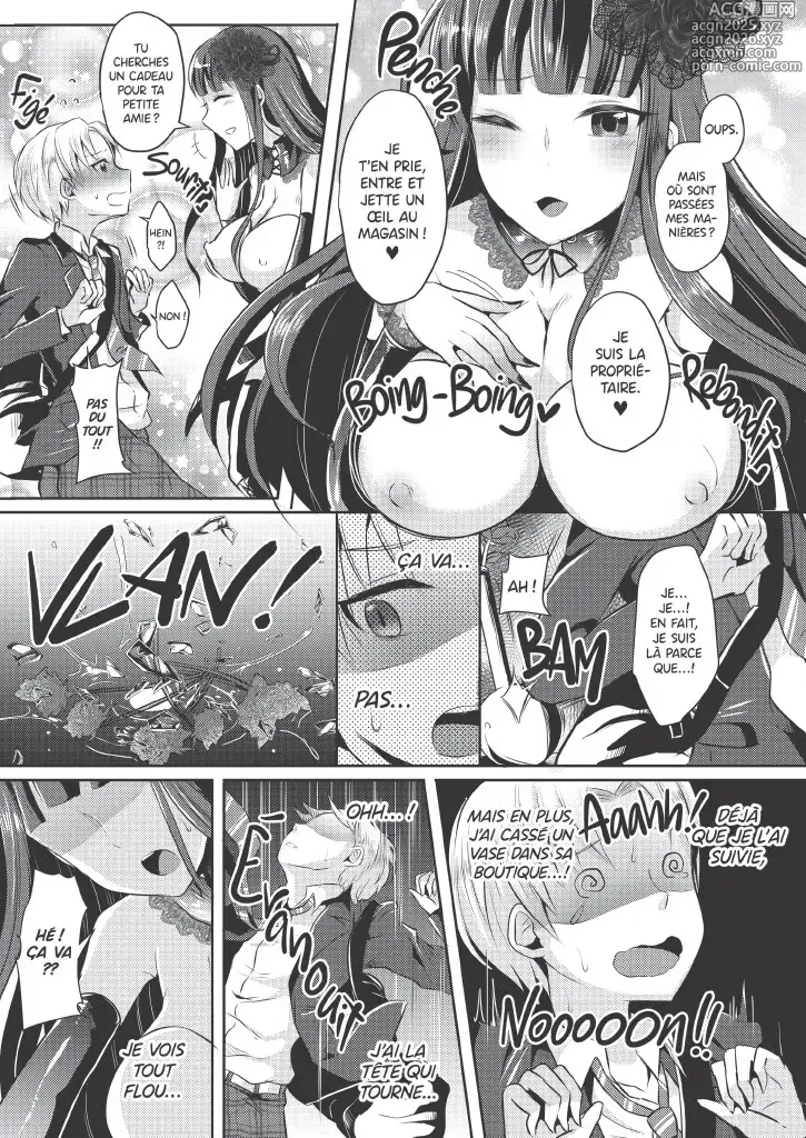 Page 7 of doujinshi Coup de Foudre pour une Gothique FUTANARI Chap1