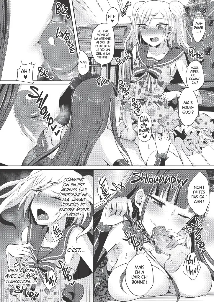 Page 10 of doujinshi Coup de Foudre pour une Gothique FUTANARI Chap1