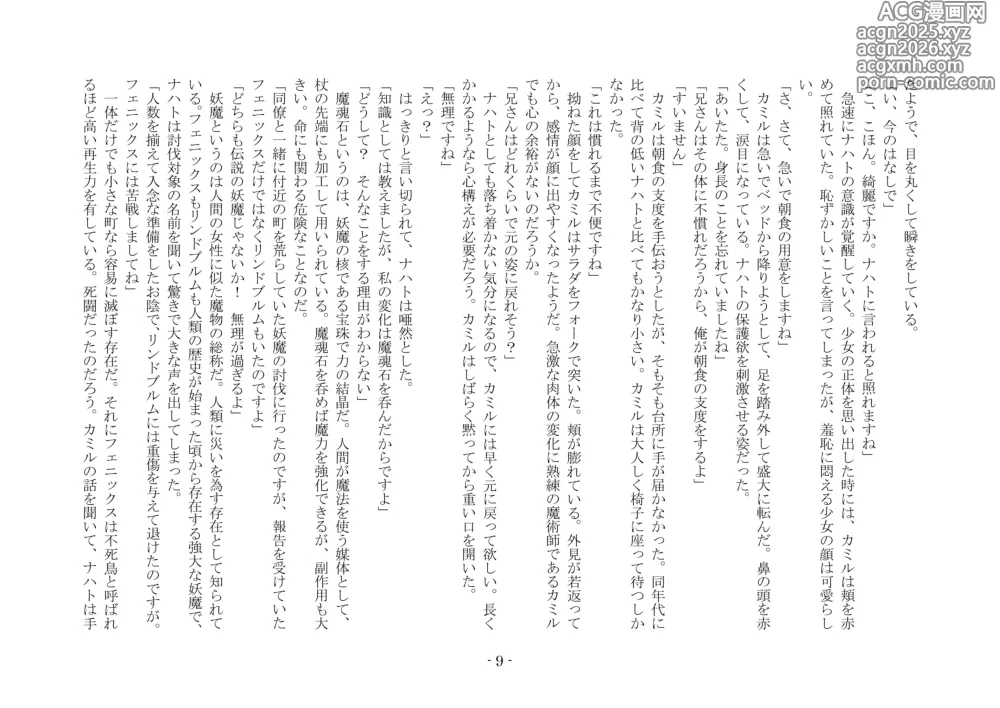Page 20 of doujinshi 魔術師と魔物娘