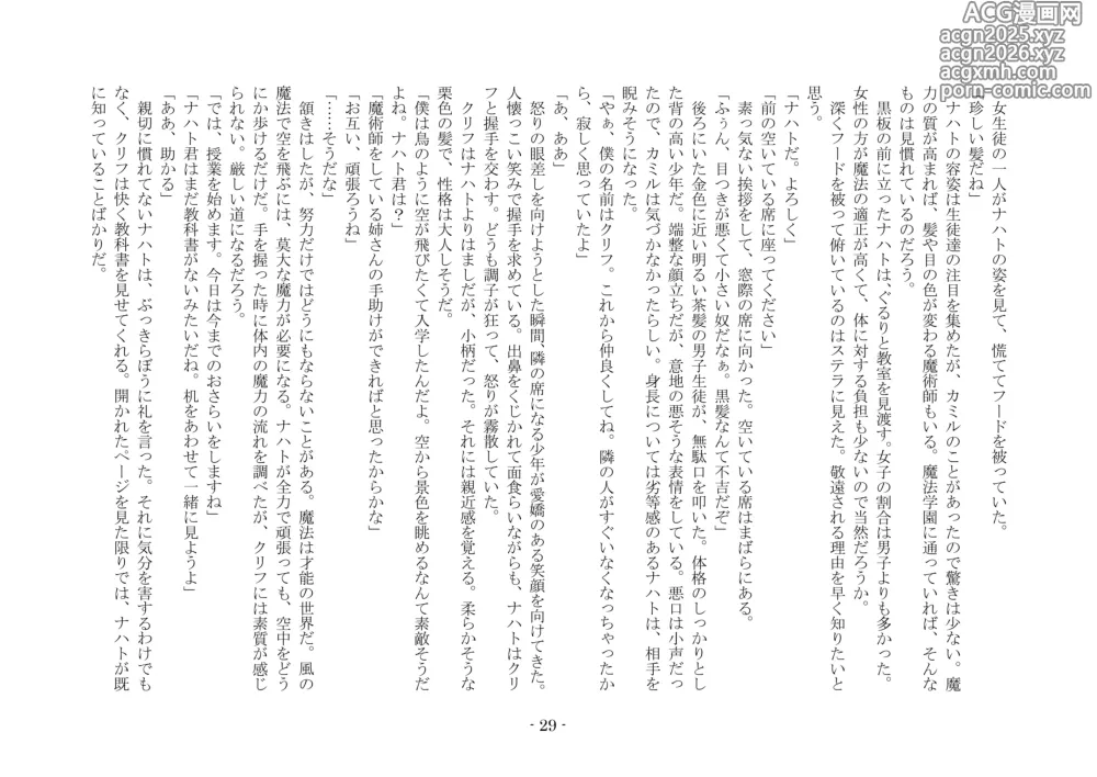 Page 40 of doujinshi 魔術師と魔物娘