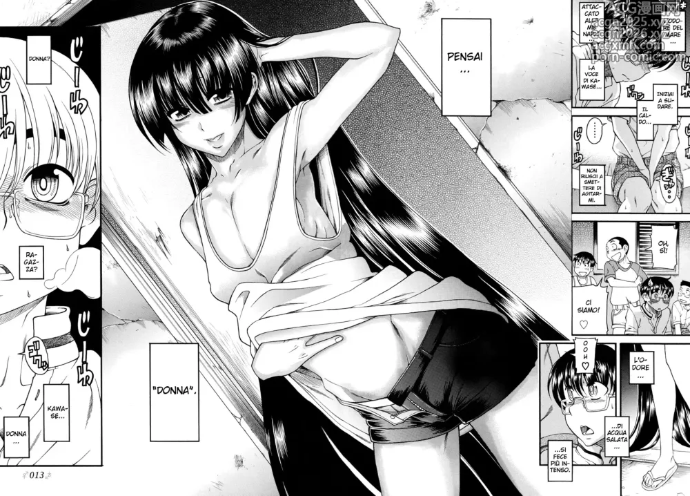 Page 11 of manga Natsu to Kawase to Boku to Are