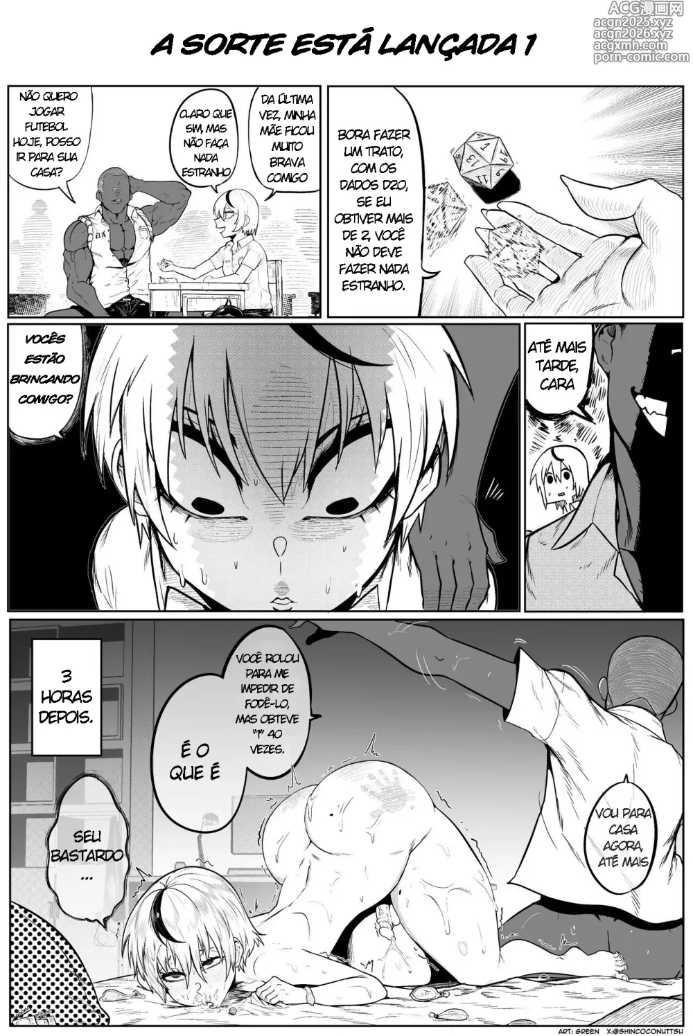 Page 1 of doujinshi A sorte está lançada