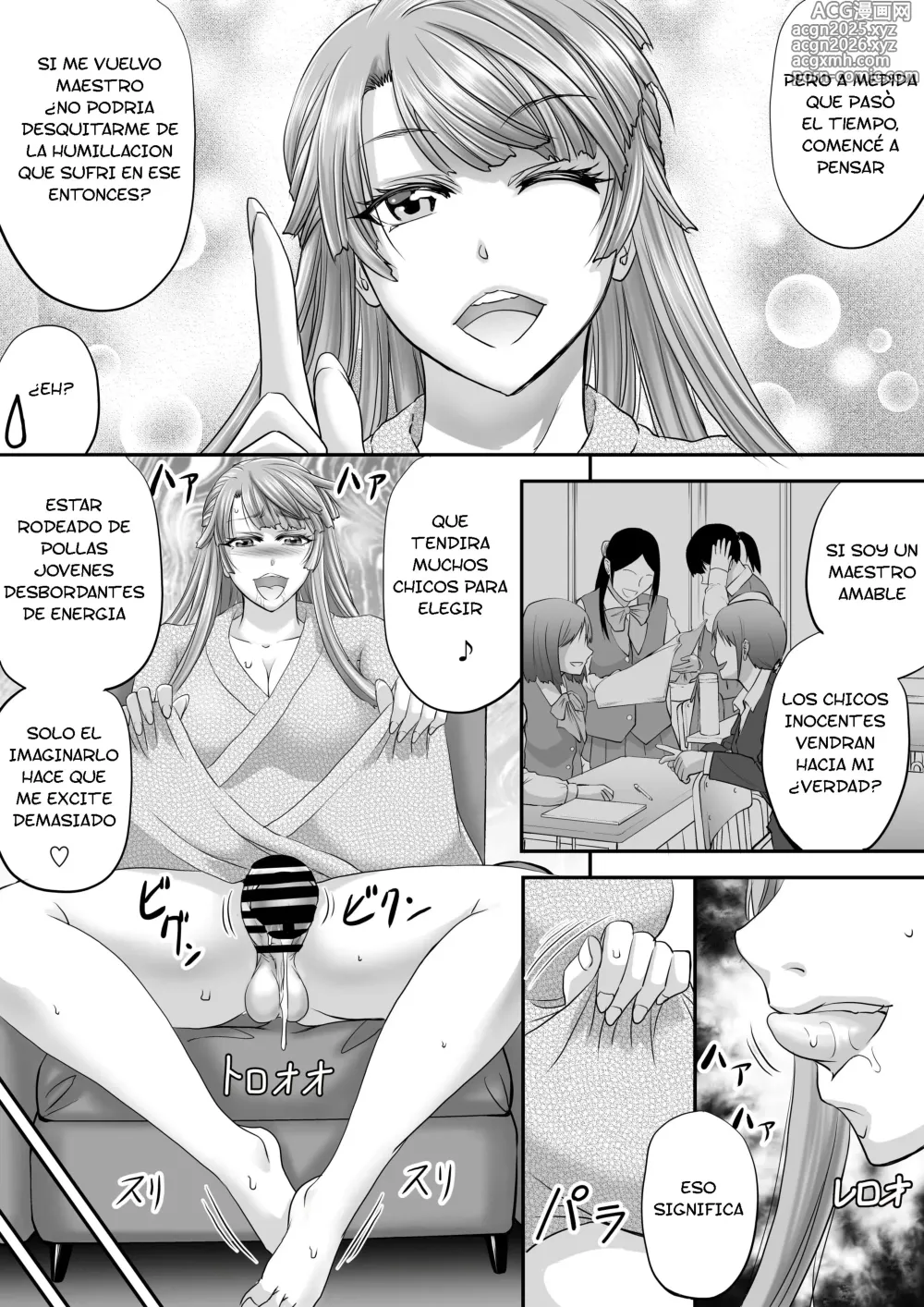 Page 6 of doujinshi Transexual Motokyoushi ga Papakatsu de Motometa Mono