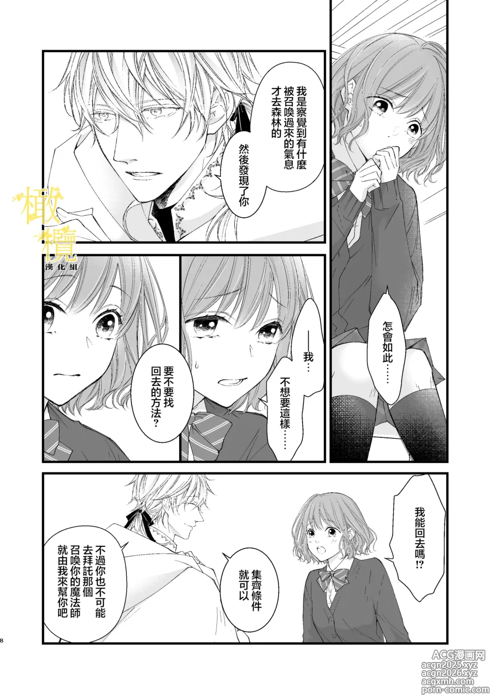 Page 8 of doujinshi 魔術師的鳥籠