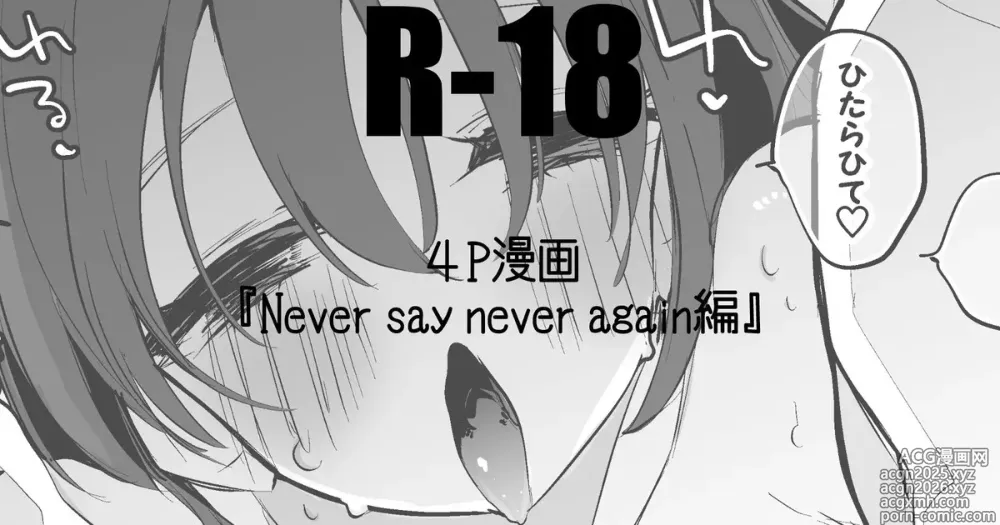 Page 1 of doujinshi Never say never again編