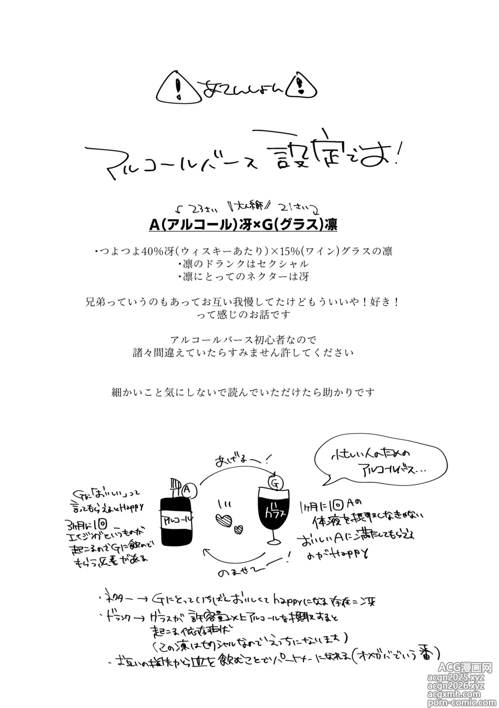 Page 3 of doujinshi あまくてにがくておいしい